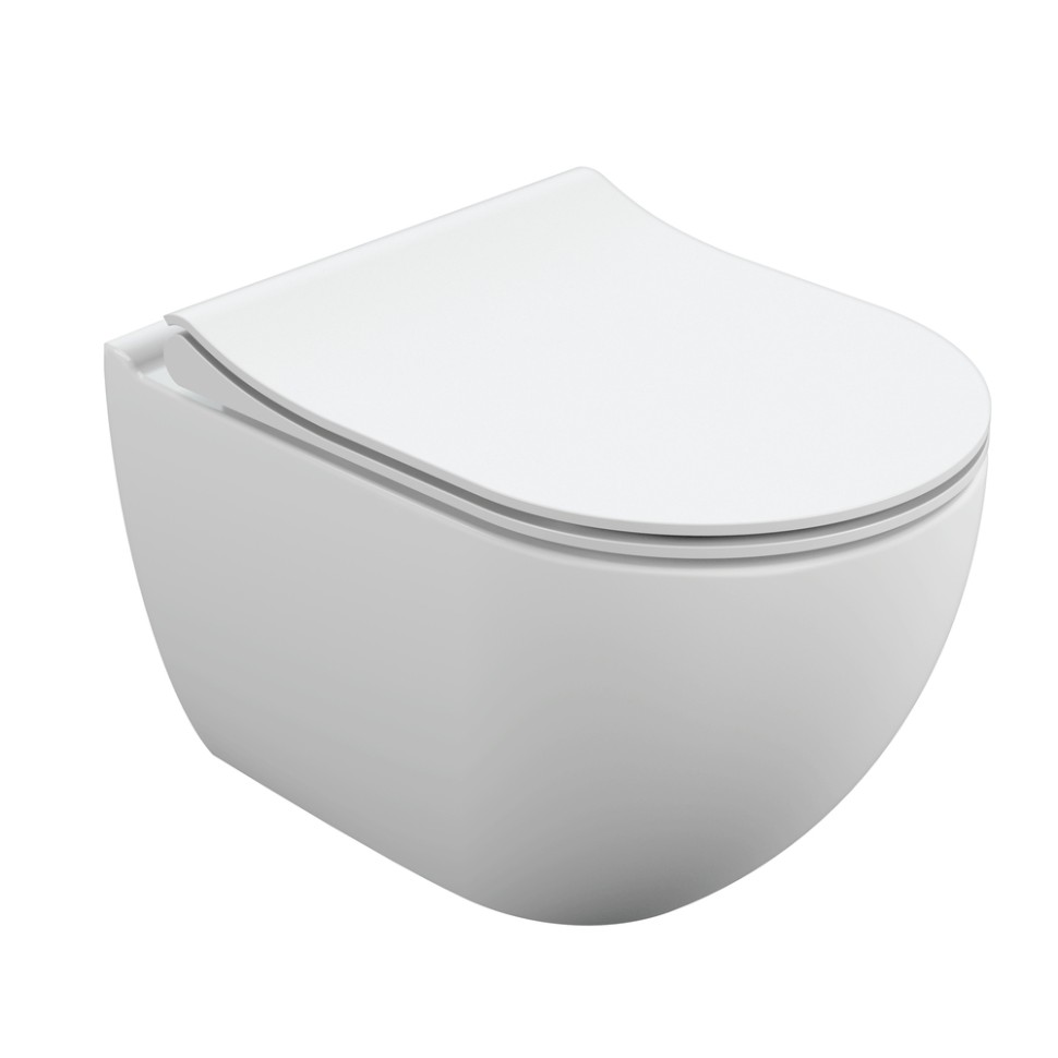 Унитаз подвесной BRASKO SMART 01 безободковый DPL тонкое 68366