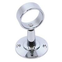 Держатель для п/с с кольцом кругл. 2 отв. 1" железо хром Smart