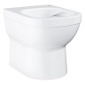 EURO CERAMIC Унитаз пристенный б/полки б/ободковый 39329000