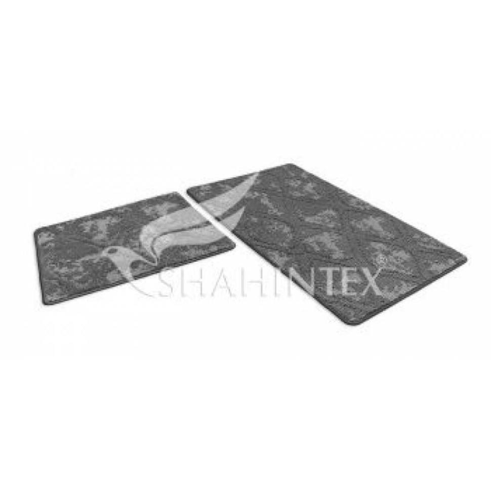 Набор ковриков SHAHINTEX РР 60*100+60*50 002 серый 50 S