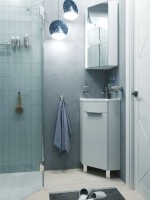 Тумба с раковиной Penta 37х37Н 1д. Белый глянец 1MARKA
