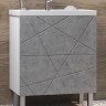 70 Тумба Geometry 700-0-2 ПОД УМЫВАЛЬНИК (Фостер) бетон VIGO