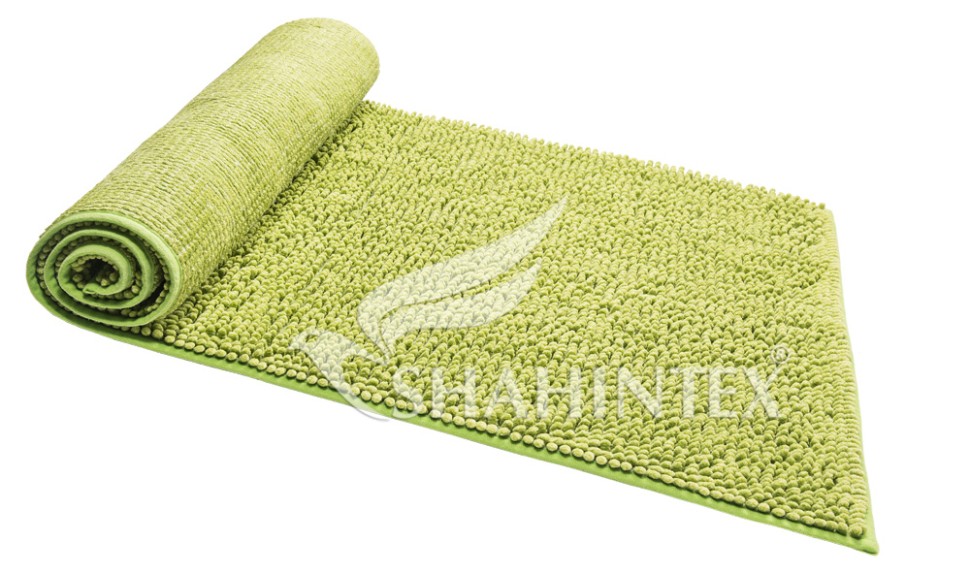 Коврик SHAHINTEX MULTIMAKARON 60*90 зеленый