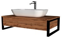 Тумба GRUNGE LOFT 80П 1в.я Дуб Вотан 1MARKA