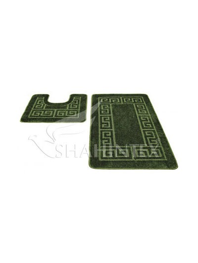 Коврик д/ванны 2 предм. SHAHINTEX PP 50х80 и 50х50 изумрудный (67)