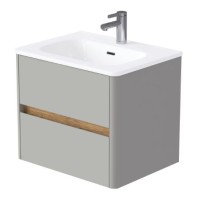 Тумба Mona 70П (700х500х453) 2я агатовый серый 1MARKA