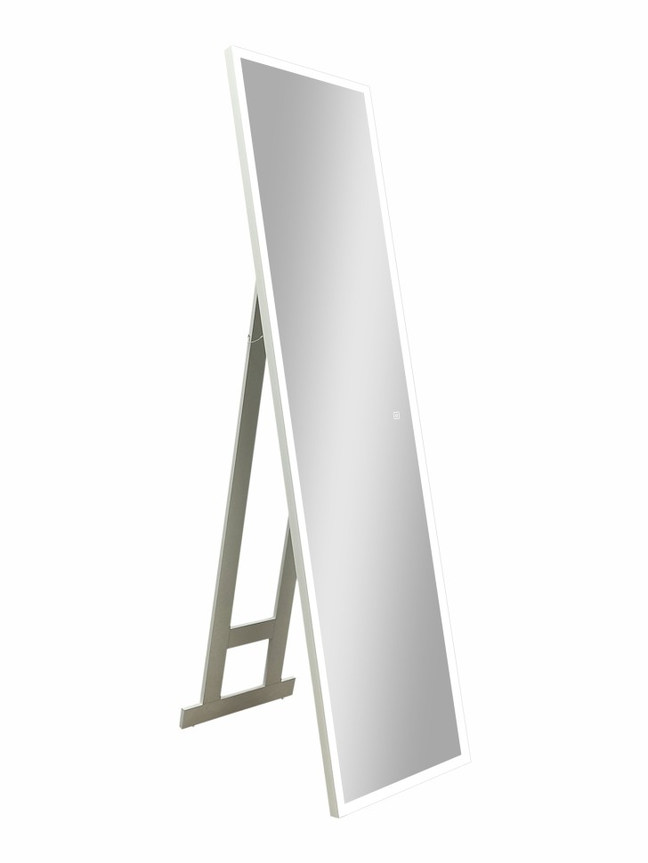 Зеркало "Tower white Led" 450х1750 напольное с бесконтактным сенсором