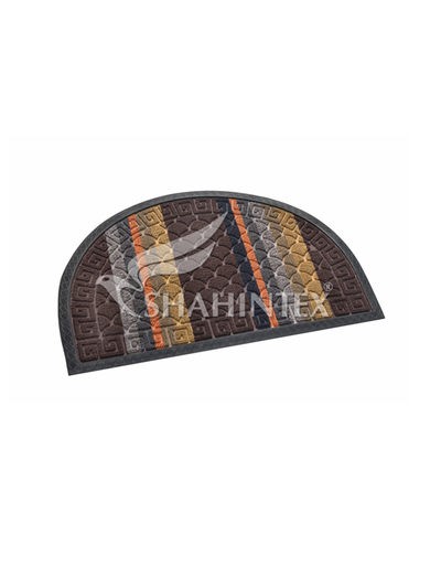 Коврик придверный SHAHINTEX LUX multicolor 40х60 серый (50)