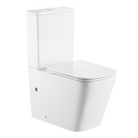 Унитаз напольный Triton-Pro Corso CO-3006, сиденье, фурнитура ТРИТОН