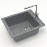 Мойка композит. MARRBAXX КК прямоуг. без крыла 8/Q8, 500x425x195,темно-серый, без сифона