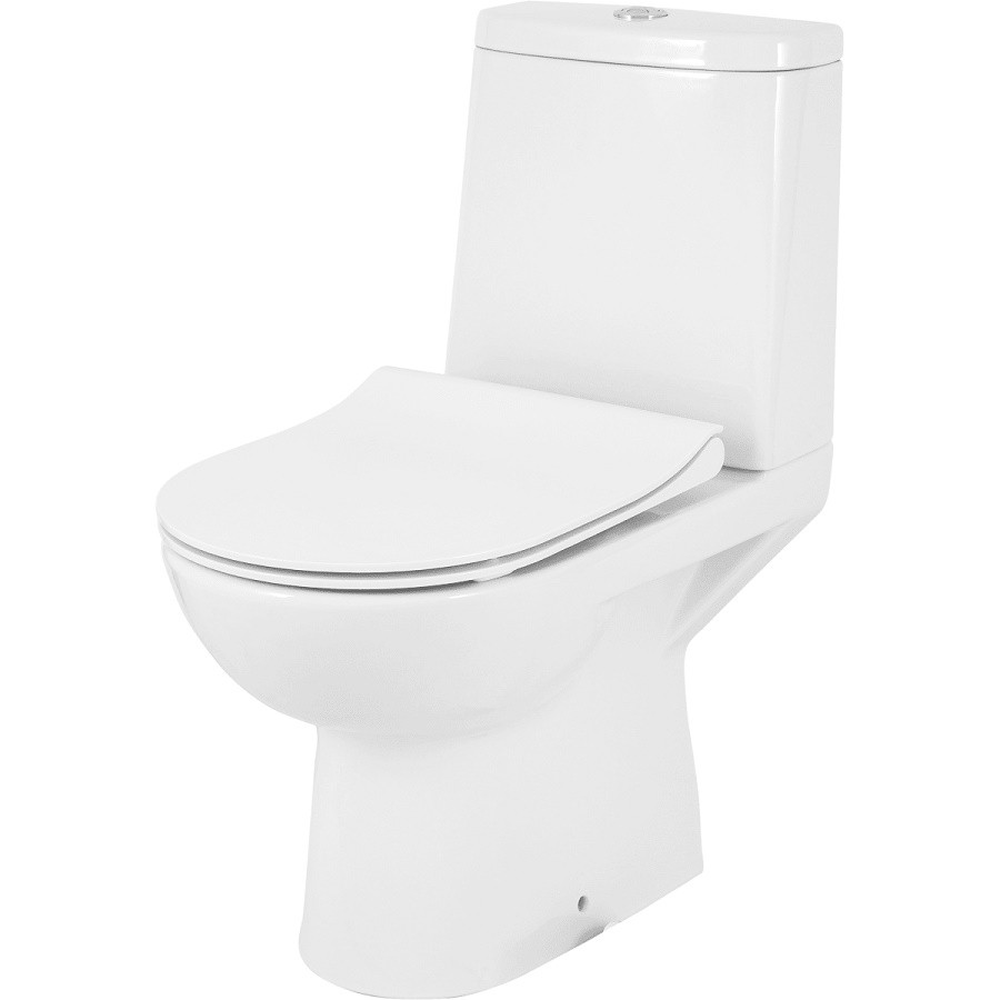 Унитаз в комплекте MONOLITH Clean On 011 3/5 DPL EO slim S-KO-MON011-3/5-COn-S-DL