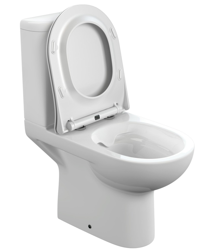 Унитаз в комплекте MONOLITH Clean On 011 3/5 DPL EO slim S-KO-MON011-3/5-COn-S-DL