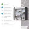 60 Шкаф-зеркало Plaza 600 со светильником VIGO