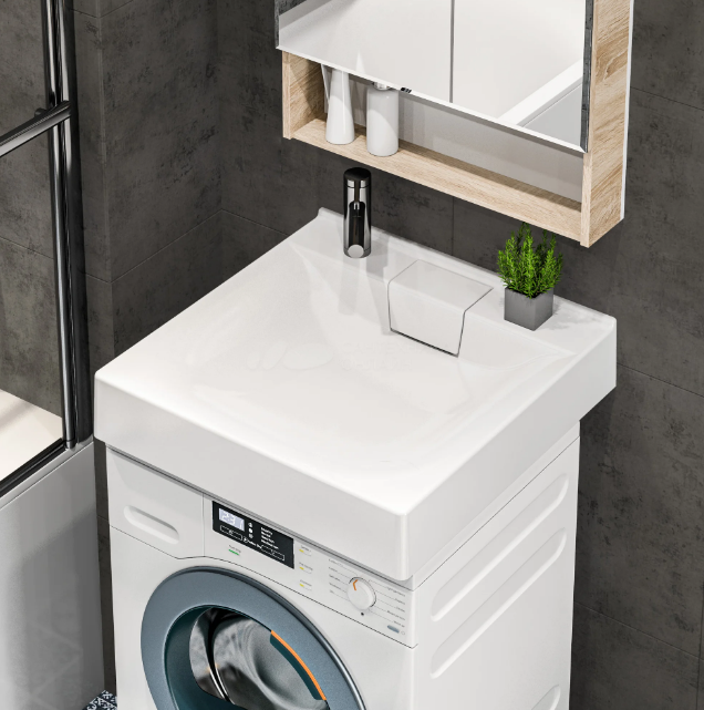 60*50 Умывальник НА СТИРАЛЬНУЮ МАШИНУ ЛОНДРИ/LAUNDRY 600*500