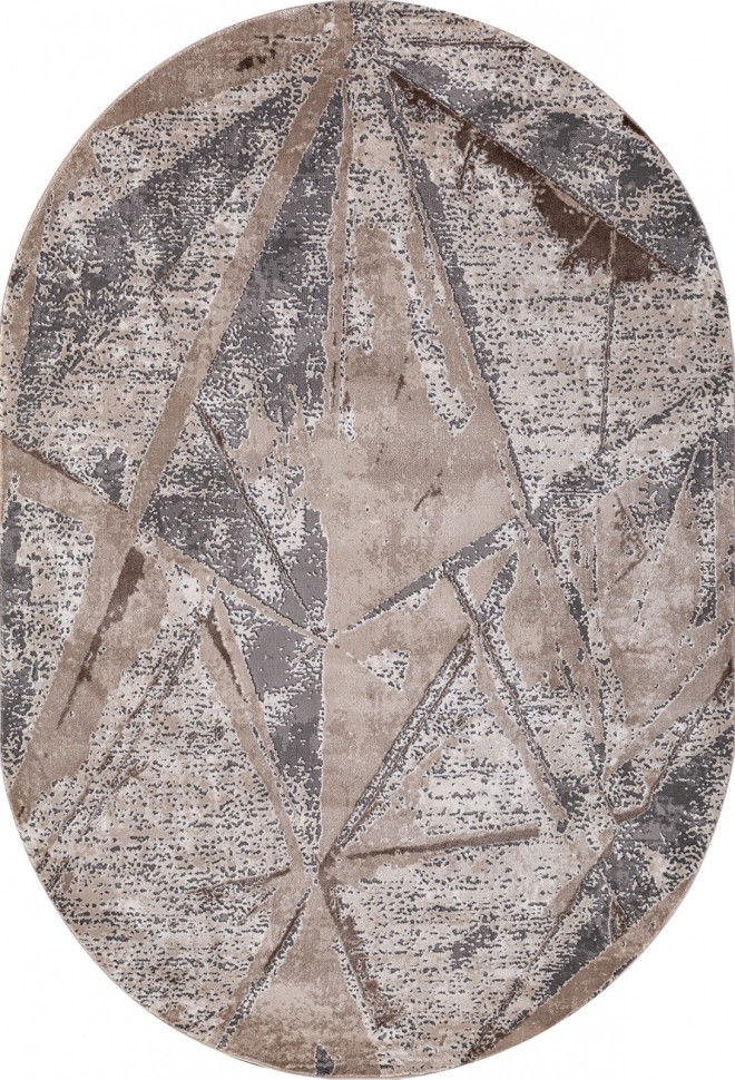 ARMINA <KARMEN HALI(Турция)> (04022C, 1,6*2,3, OVAL, GREY / BROWN)