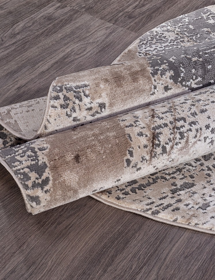 ARMINA <KARMEN HALI(Турция)> (04022C, 1,6*2,3, OVAL, GREY / BROWN)