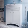 60 Тумба "Classic" под умыв. Элеганс - 60" Белый (Алаванн)