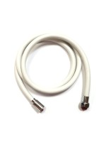 Шланг душевой имп/имп 1,50 м Sunbath SB-03-150 PVC/ПВХ оплётка, латунные гайки, вращение 360гр, белы