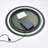 Зеркало  для ванной комнаты (G603)  GAPPO d-600mm с подсветкой