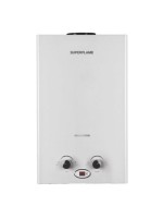 Газовый водонагреватель Superflame SF0120 10л. белый с дисплеем (Мощн. 20 кВт,  расход воды 10 л/мин