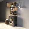 Шкаф Grunge Loft 200*66 Дуб вотан 1MARKA
