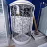 ДК Узоры 88*88 А Чёрные (7 мест+сифон D50) KZ ТРИТОН