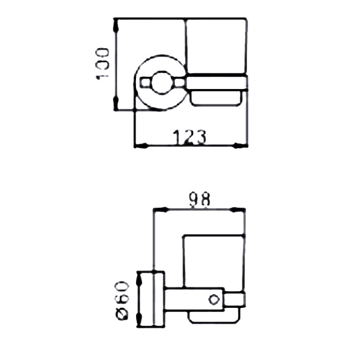 Держатель для стаканов HB8306